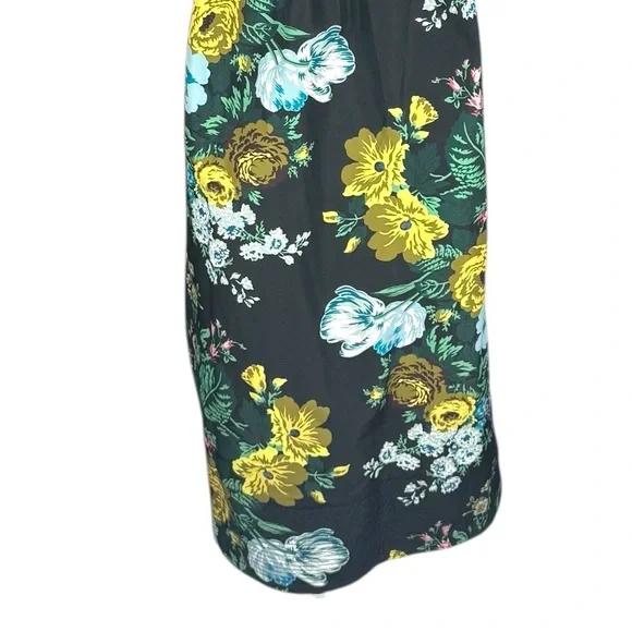 Tuckernuck Verdant Floral Chloe Midi Dress NWT S Green Shirt Dress No Belt - Picture 9 of 11